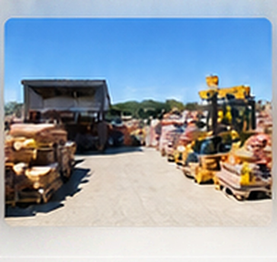Patio de materiales referencial